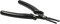 The Beadsmith Hi-Tech Round Nose Pliers,with high Carbon Steel Head, Black Comfort Grip Handle with Spring, Tool for Jewelry Making, Electronics or Micro Mechanics